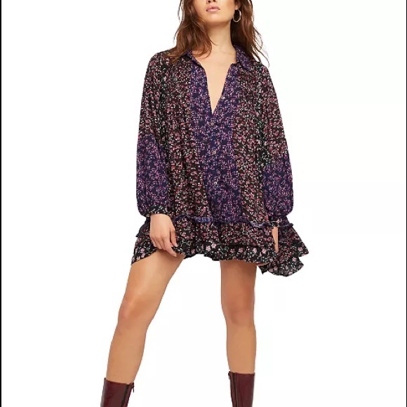 Free People Tops - NWT Free People Lost In You Floral Print Tunic